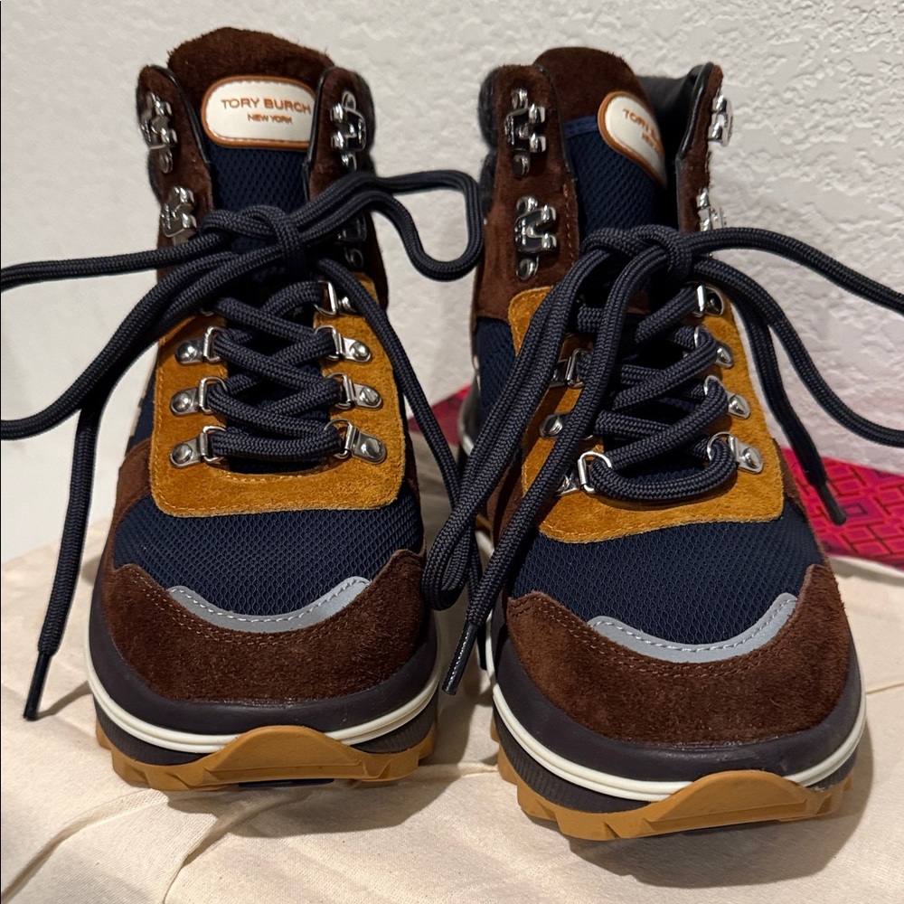 Tory Burch Women’s Multi-Color Hiking Boots